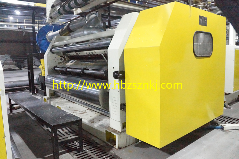 Corrugated box production line
